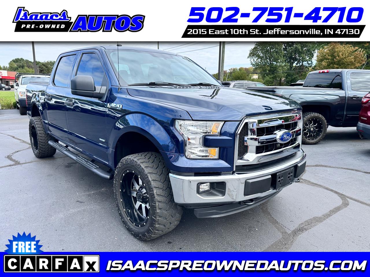 2016 Ford F-150 4WD SuperCrew 145" XLT