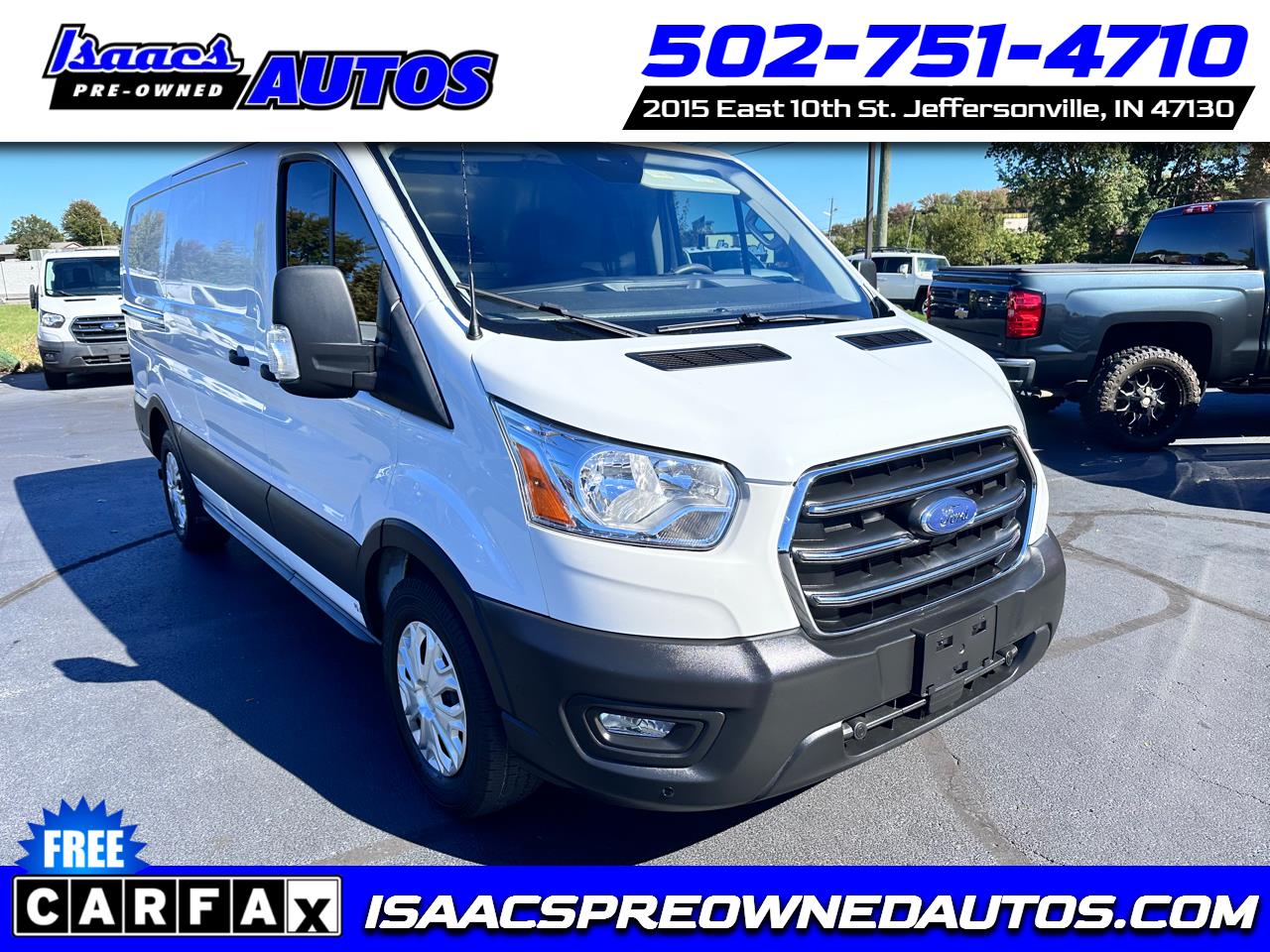 2020 Ford Transit Cargo Van T-150 130" Low Rf 8670 GVWR RWD