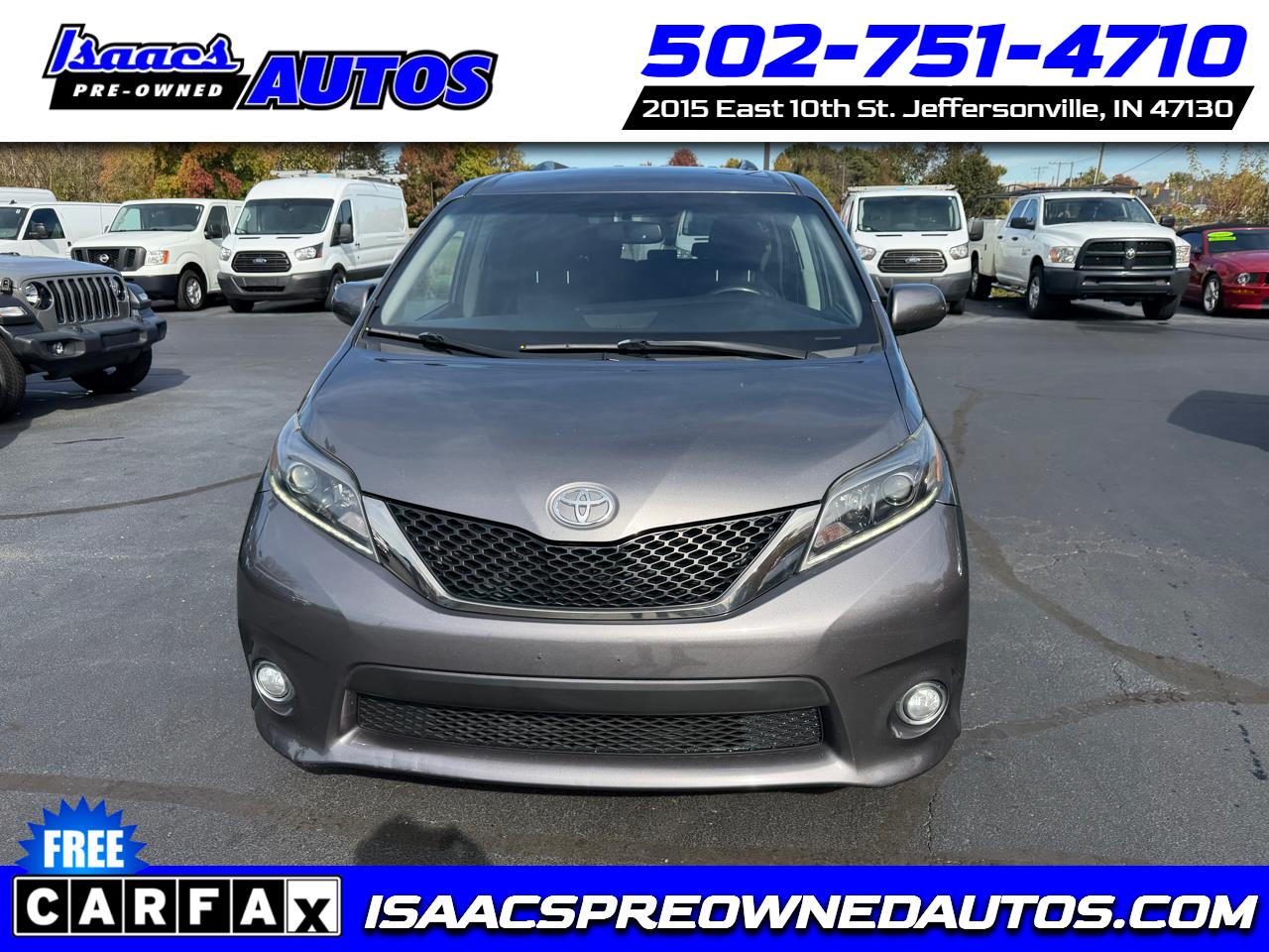 2017 Toyota Sienna SE FWD 8-Passenger