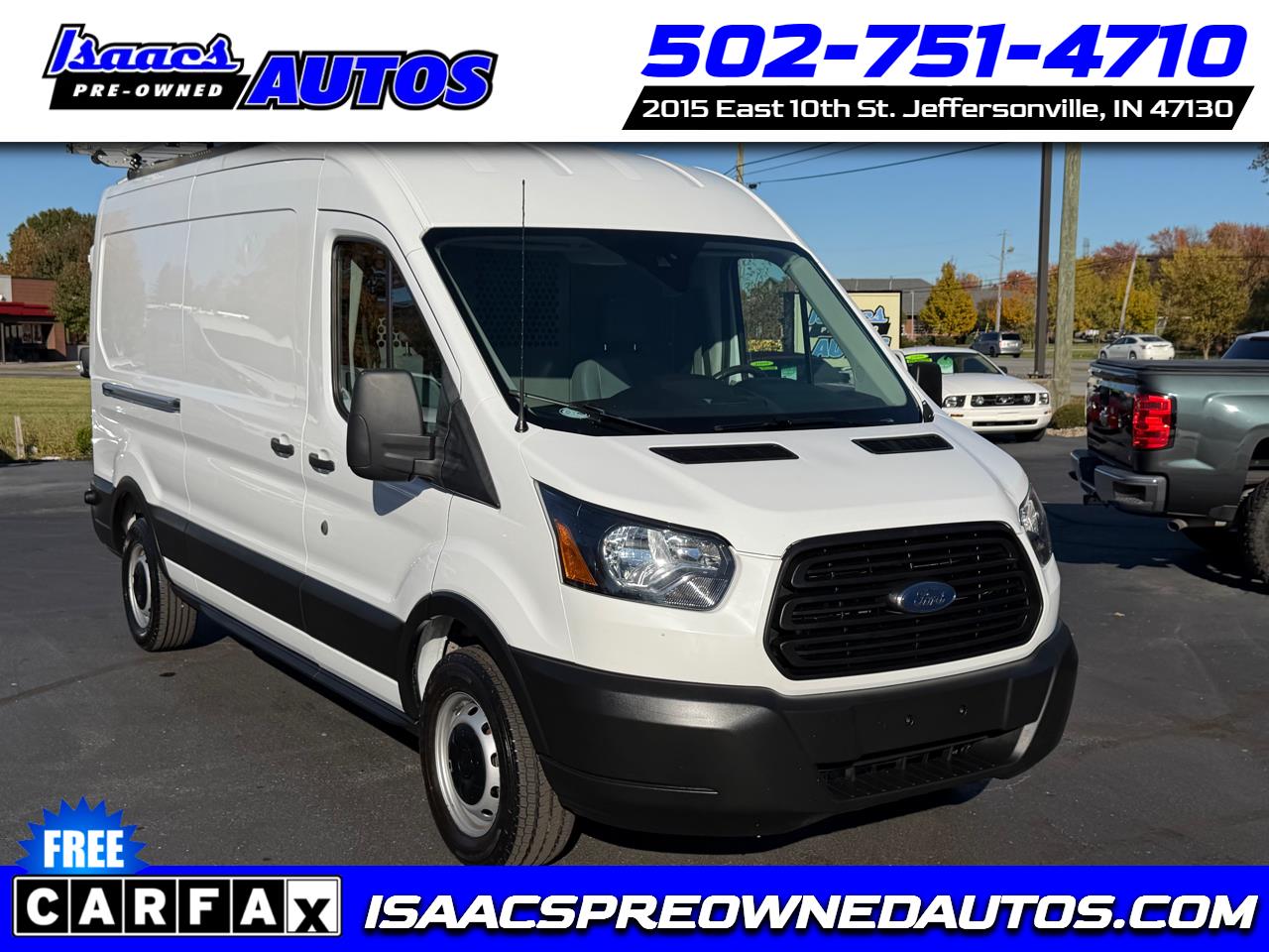2019 Ford Transit Van T-250 148" Med Rf 9000 GVWR Sliding RH Dr