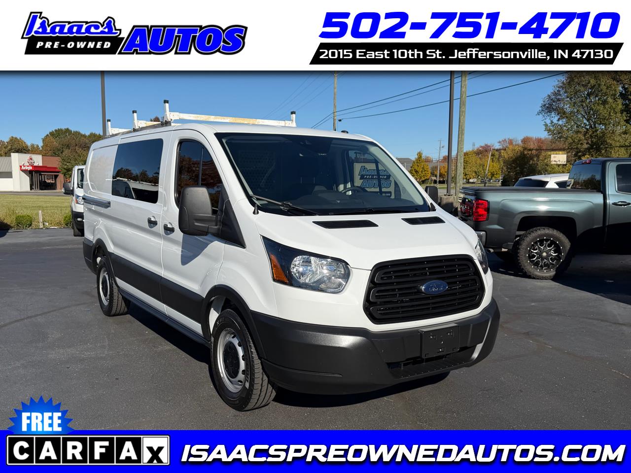 2019 Ford Transit Van T-150 130" Low Rf 8600 GVWR Sliding RH Dr