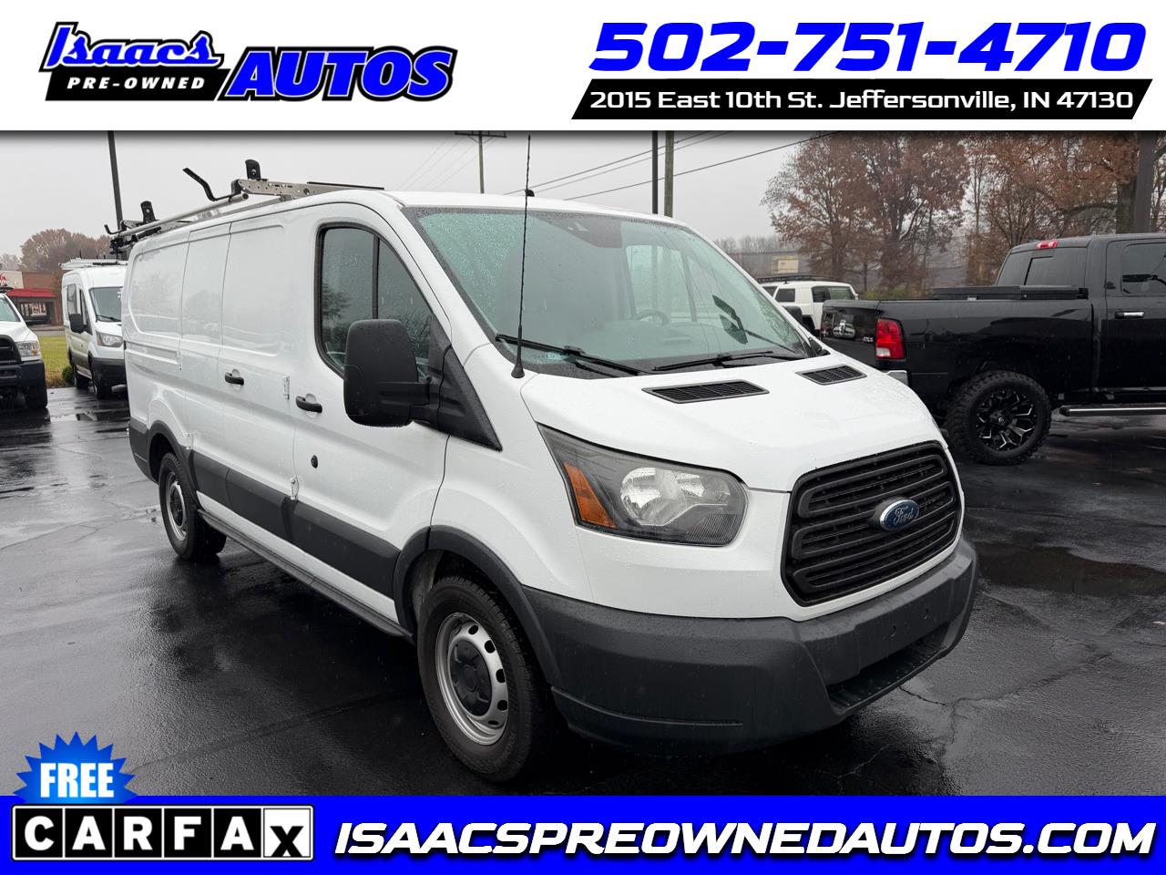 2017 Ford Transit Van T-150 130" Low Rf 8600 GVWR Swing-Out RH Dr