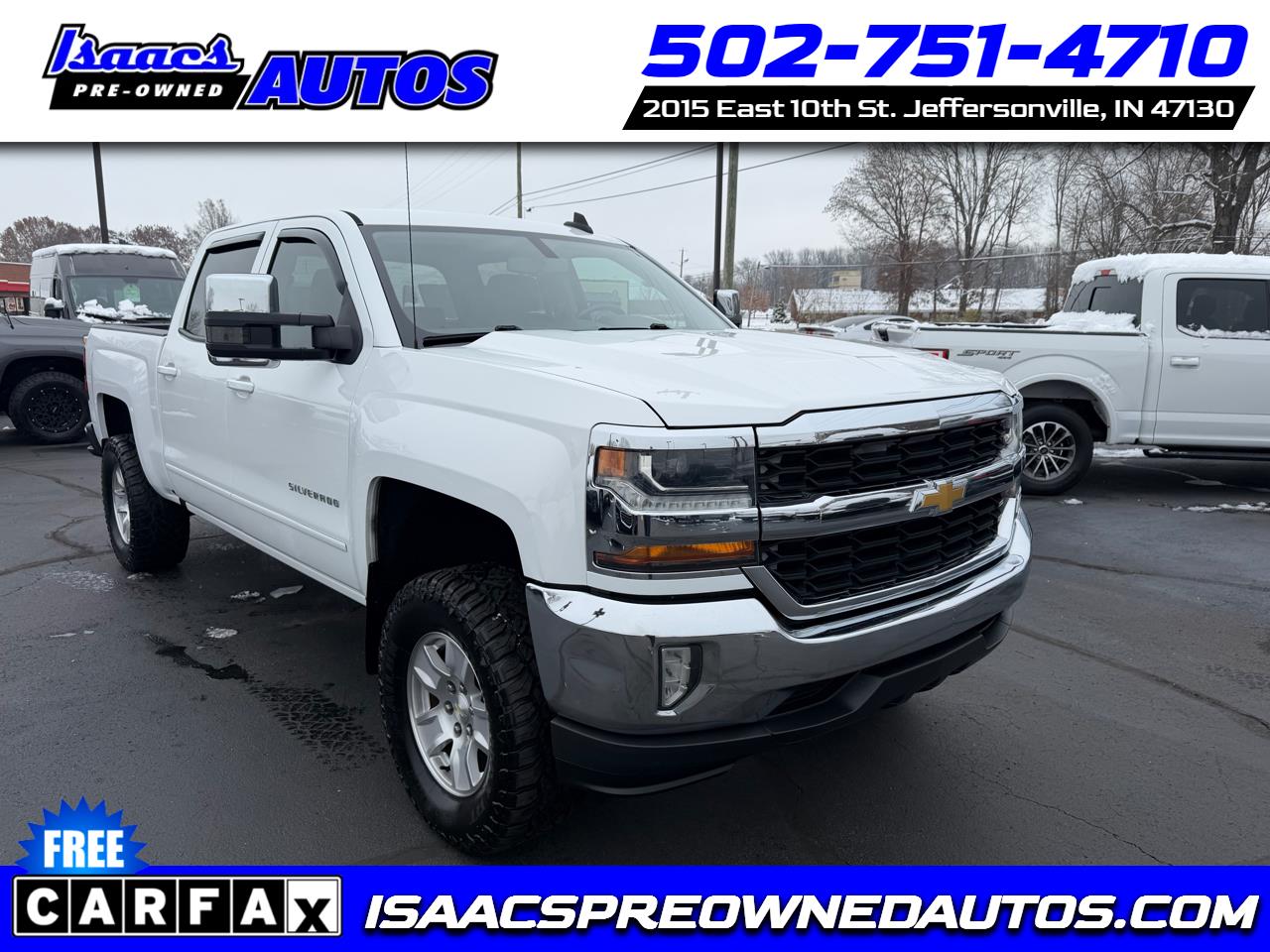 2017 Chevrolet Silverado 1500 2WD Crew Cab 143.5" LT w/1LT