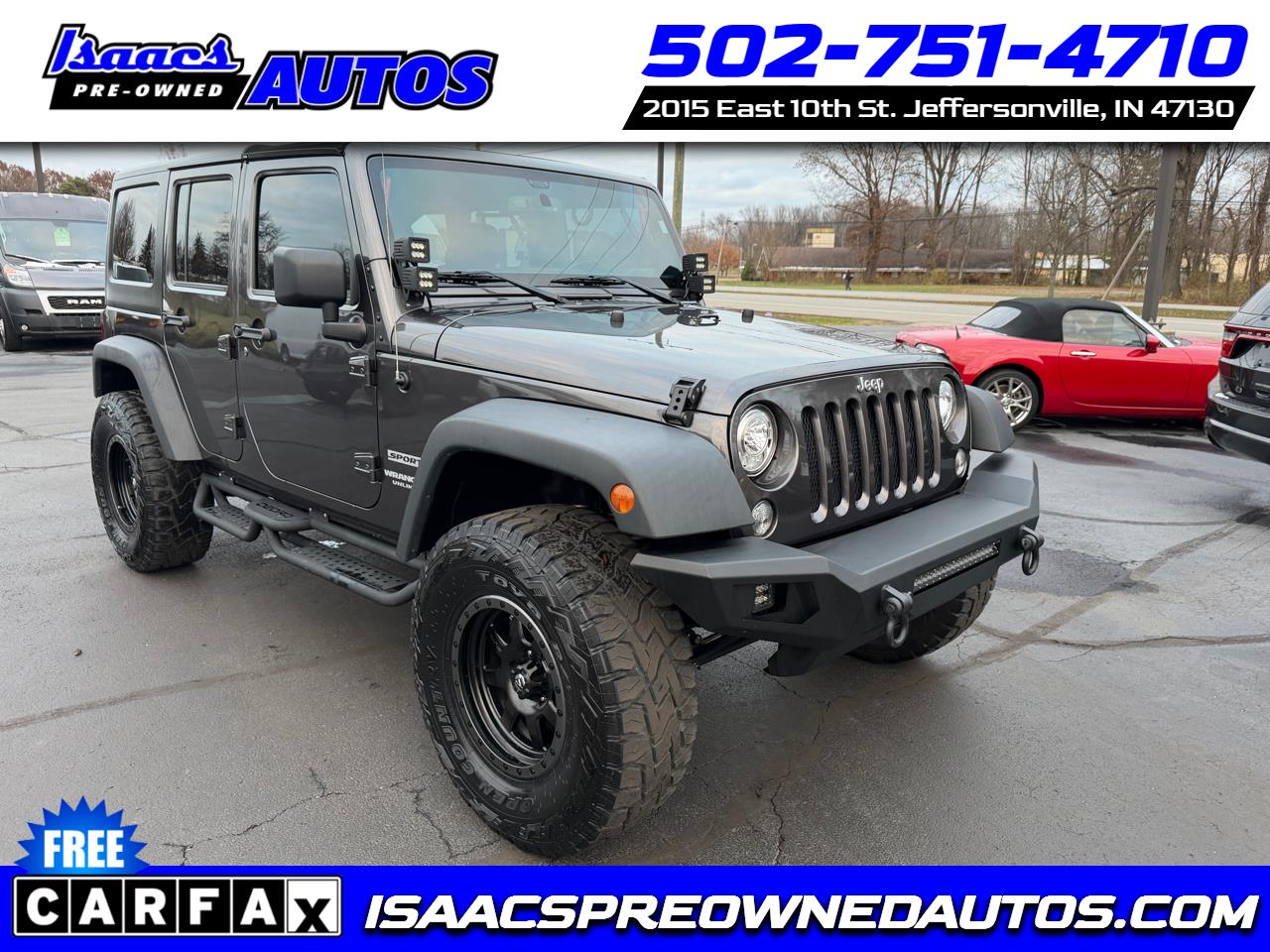 2017 Jeep Wrangler Unlimited Sport 4x4