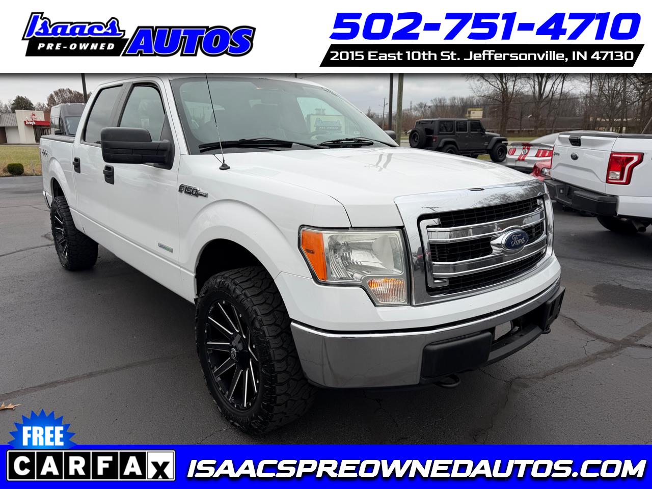 2013 Ford F-150 4WD SuperCrew 145" XLT