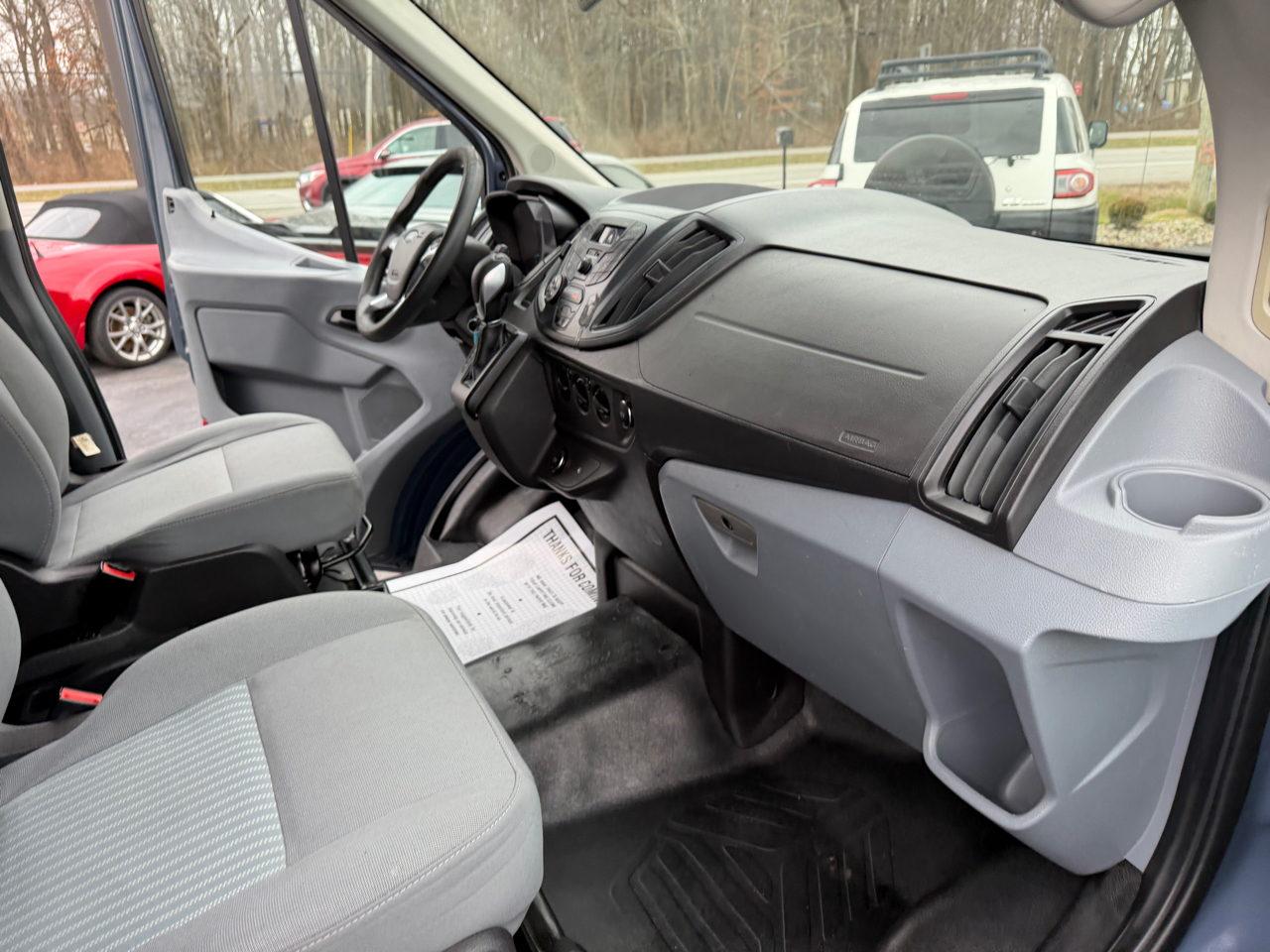 Ford Transit Van T-250 148" EL Hi Rf 9000 GVWR Sliding RH Dr 2019