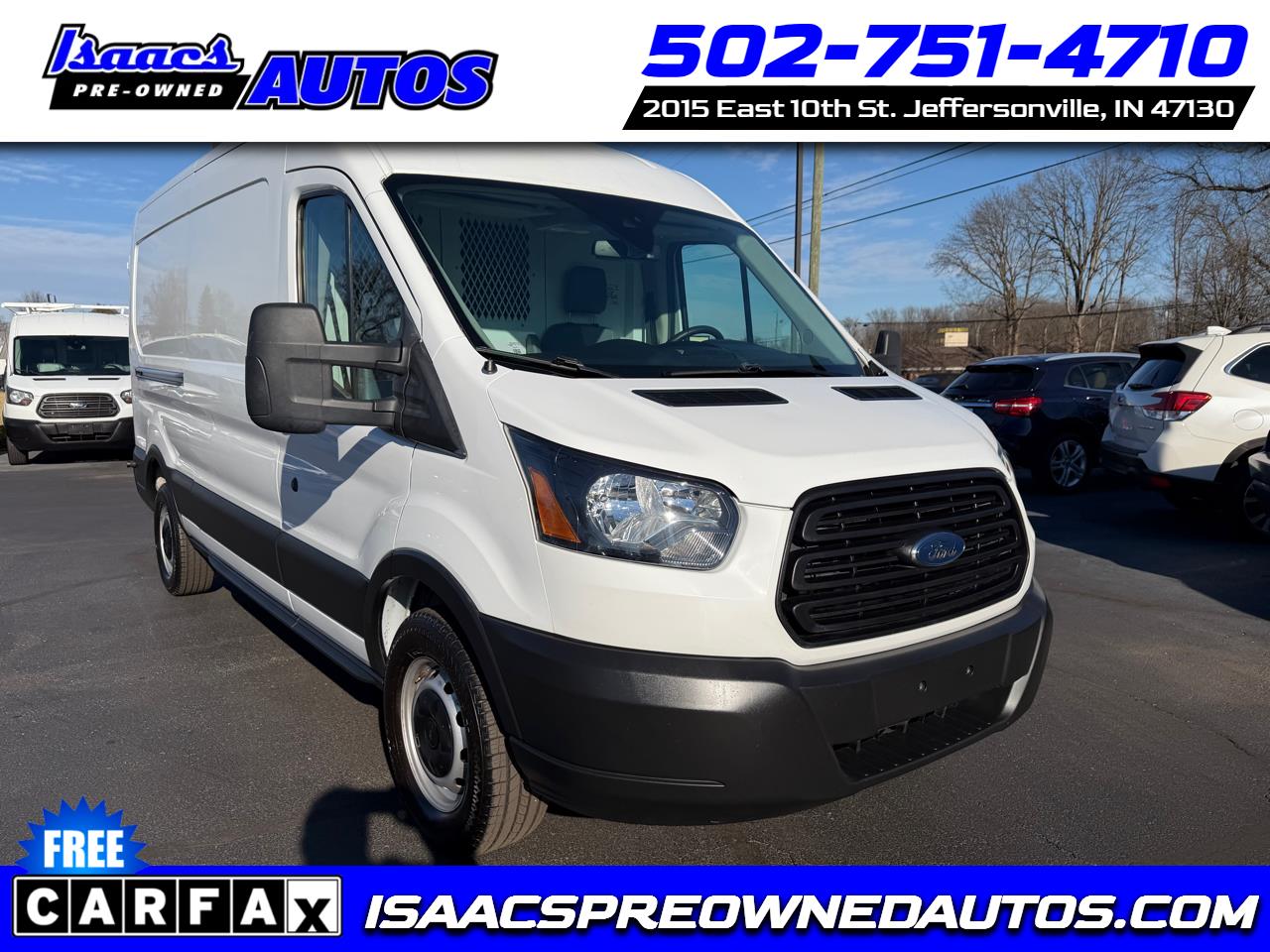 2019 Ford Transit Van T-350 148" Med Rf 9500 GVWR Sliding RH Dr