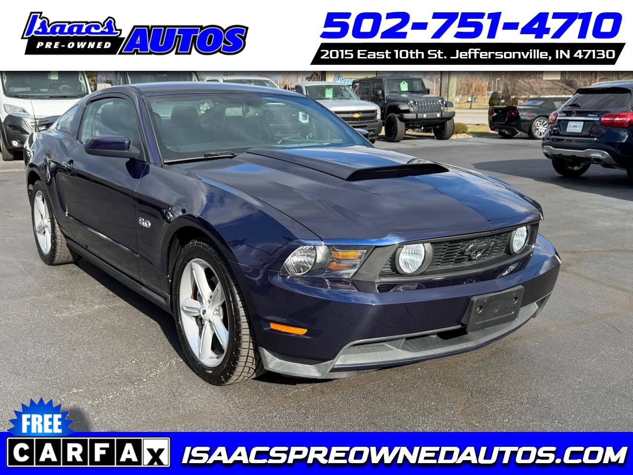 2011 Ford Mustang 2dr Cpe Premium GT