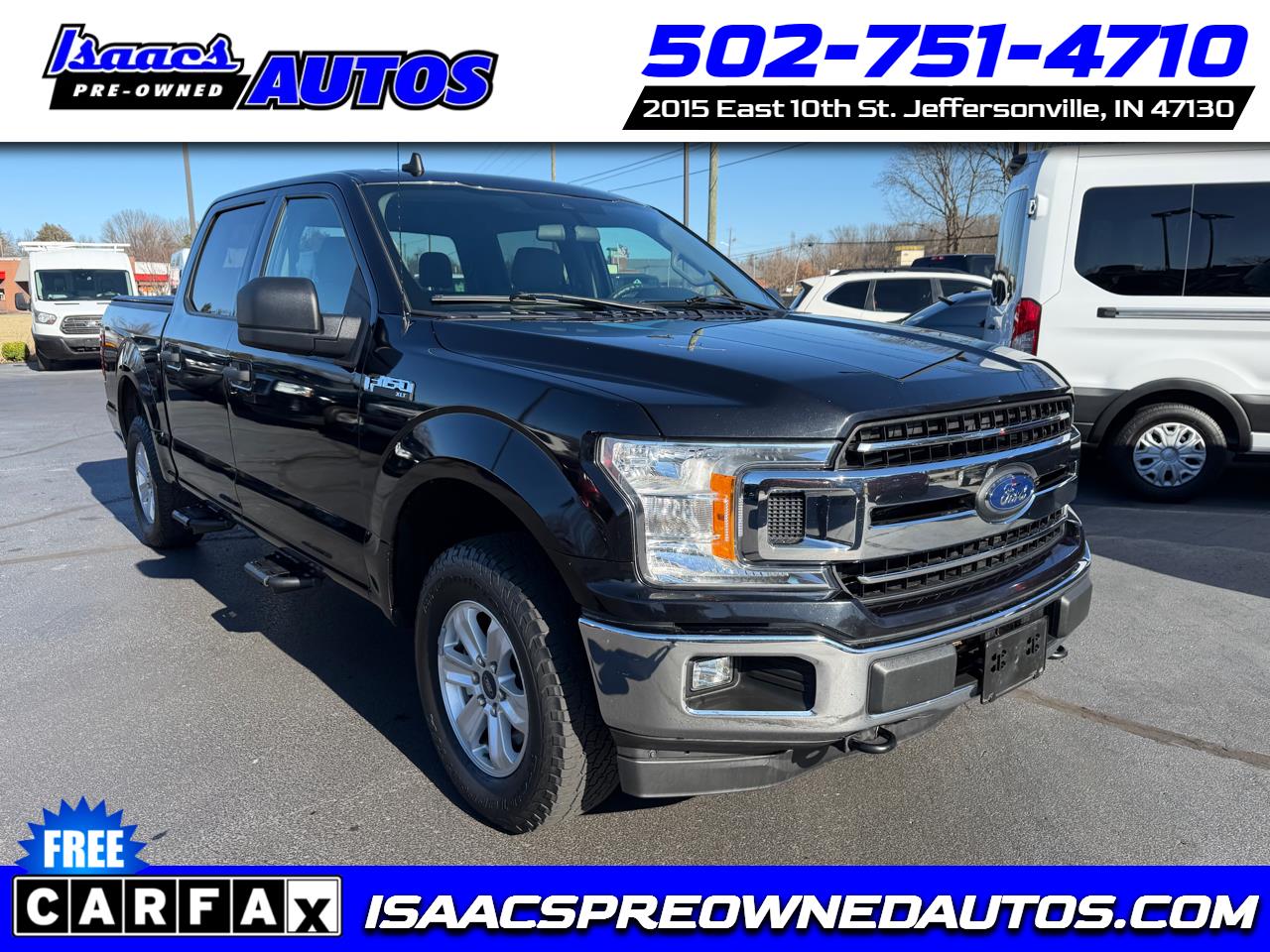 2019 Ford F-150 4WD SuperCab XLT