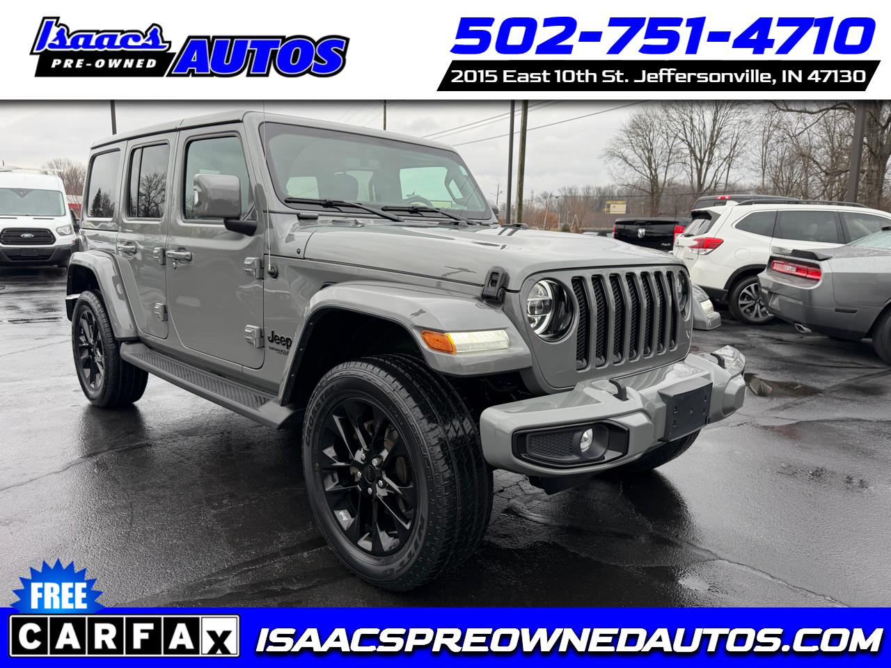 2022 Jeep Wrangler Unlimited High Altitude 4x4