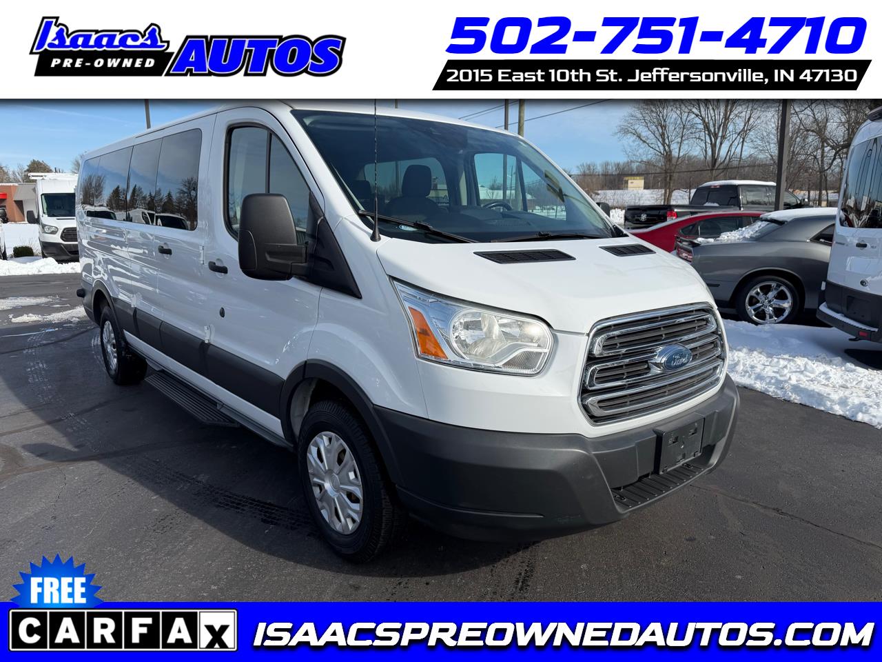 2016 Ford Transit Wagon T-350 148" Low Roof XLT Swing-Out RH Dr