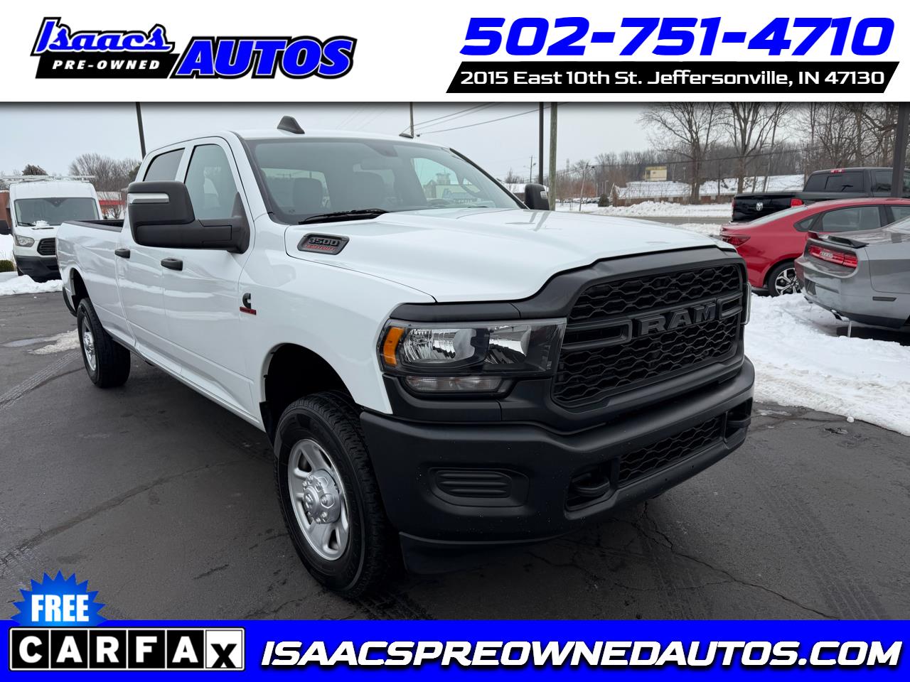 2023 RAM 3500 Tradesman 4x4 Crew Cab 8' Box
