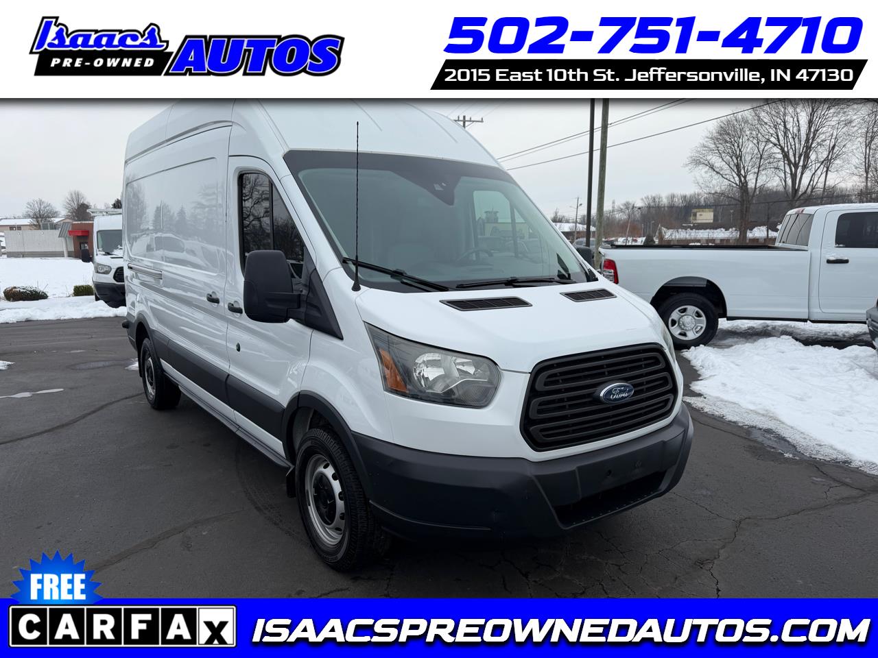 2017 Ford Transit Van T-250 148" Hi Rf 9000 GVWR Sliding RH Dr
