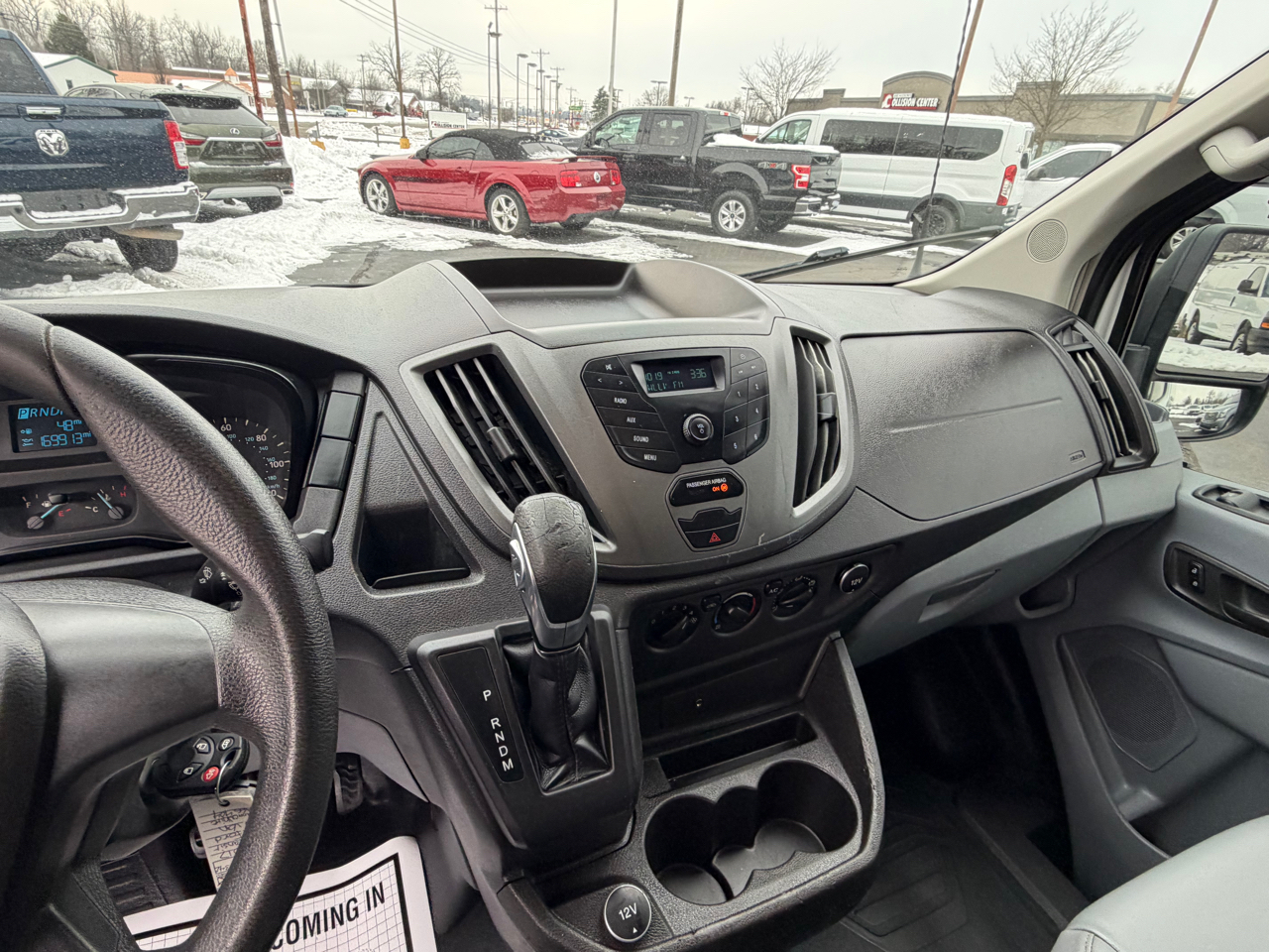 Ford Transit Van T-250 148" Hi Rf 9000 GVWR Sliding RH Dr 2017