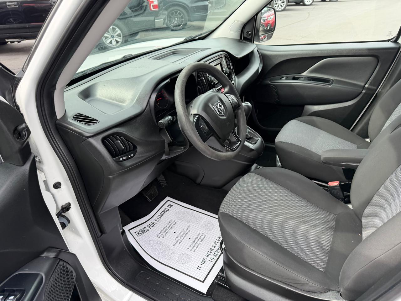 RAM ProMaster City Cargo Van Tradesman Van 2019