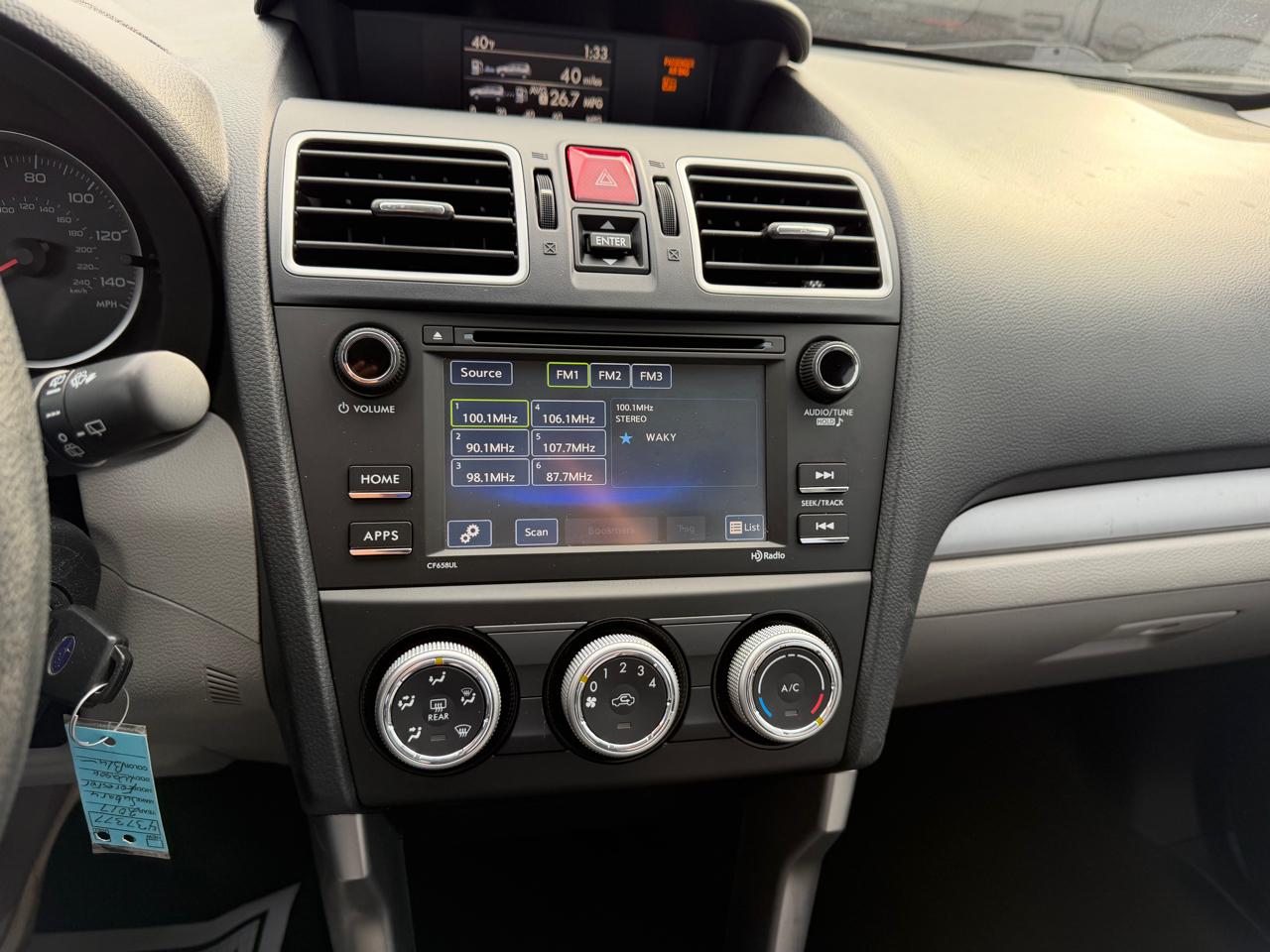 Subaru Forester 2.5i 2017