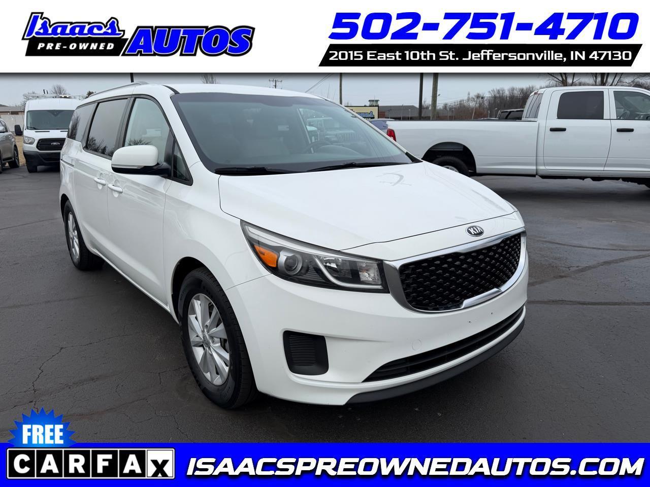 2016 Kia Sedona 4dr Wgn LX