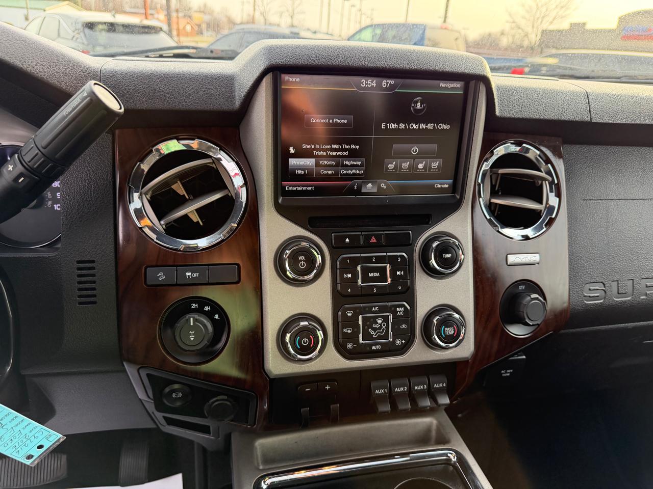 Ford Super Duty F-250 SRW 4WD Crew Cab 172" Lariat 2016