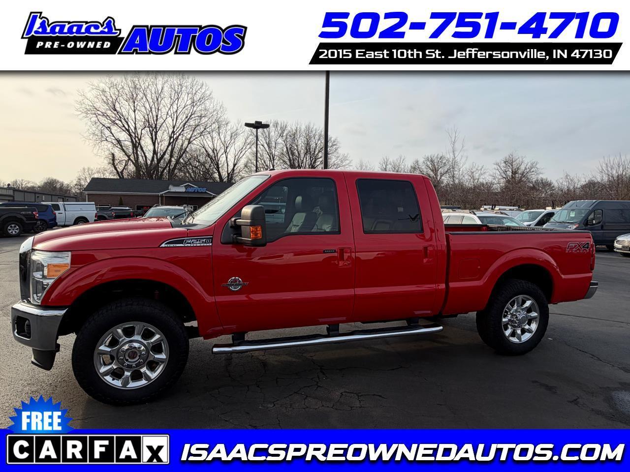2016 Ford Super Duty F-250 SRW 4WD Crew Cab 172" Lariat
