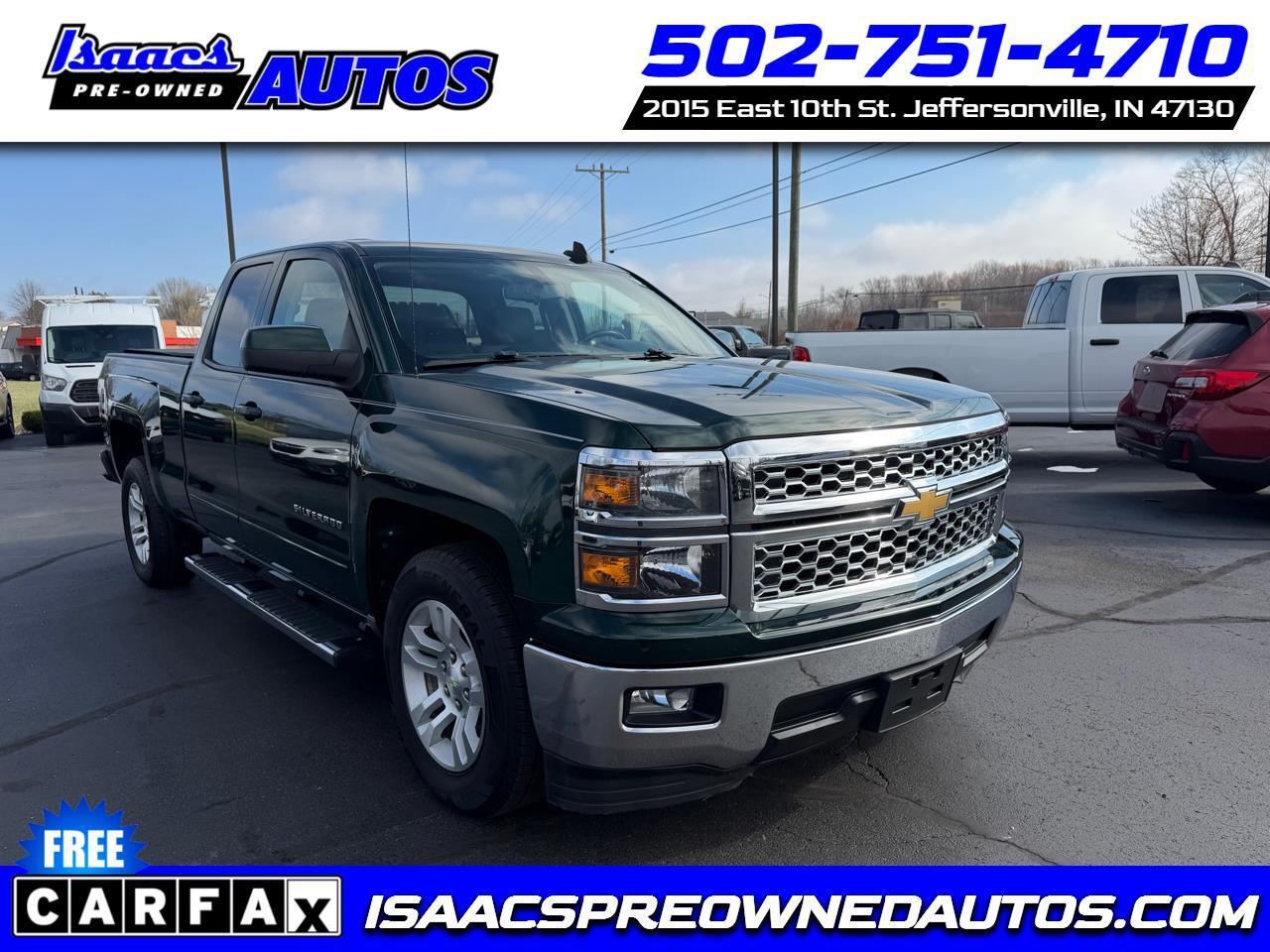 2015 Chevrolet Silverado 1500 2WD Double Cab 143.5" LT w/1LT