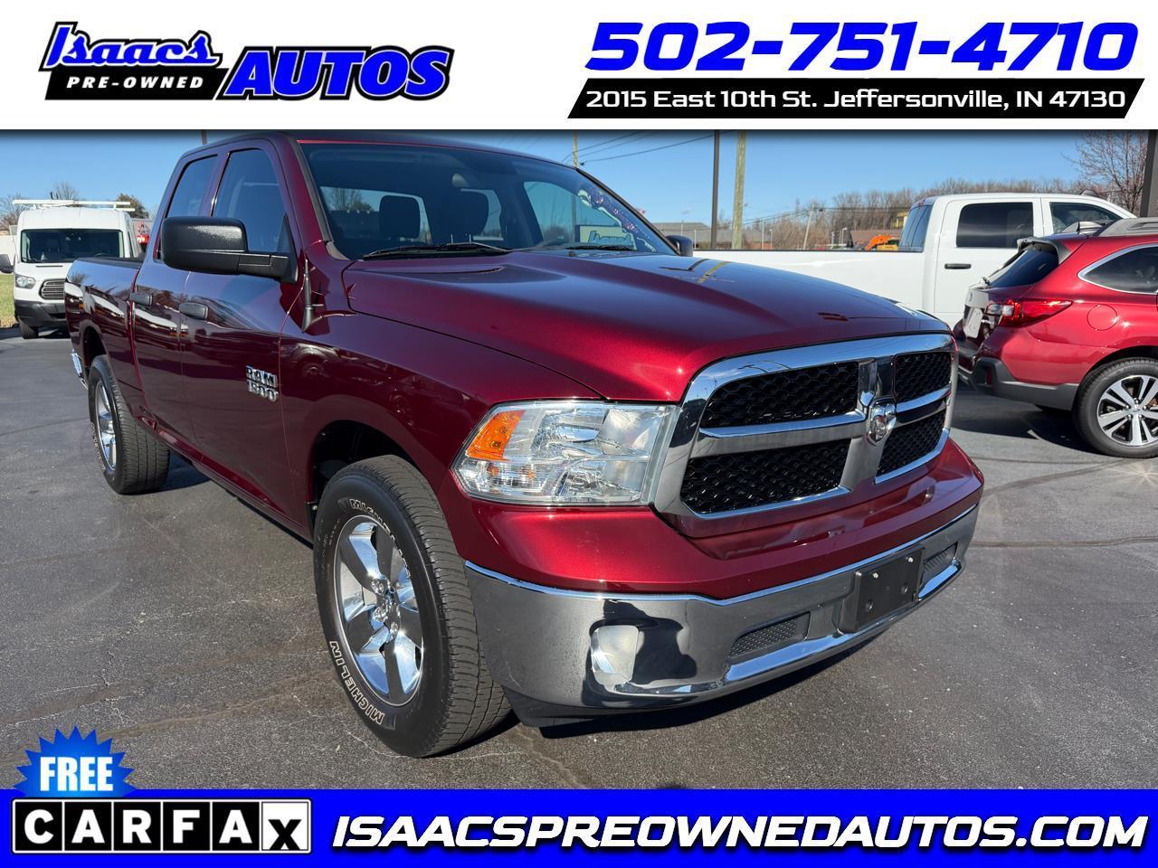 2019 RAM 1500 Classic Tradesman 4x2 Quad Cab 6'4" Box