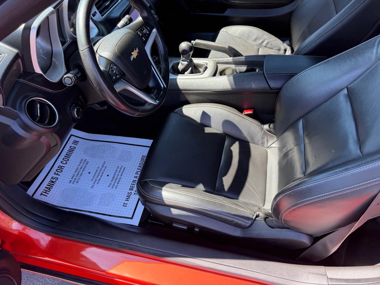 Chevrolet Camaro 2dr Cpe 2SS 2012