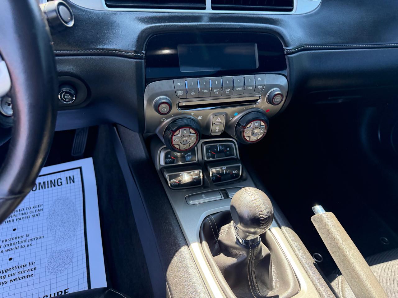 Chevrolet Camaro 2dr Cpe 2SS 2012