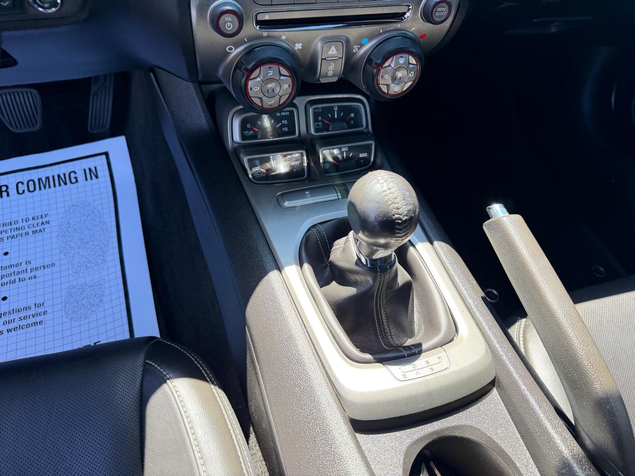 Chevrolet Camaro 2dr Cpe 2SS 2012