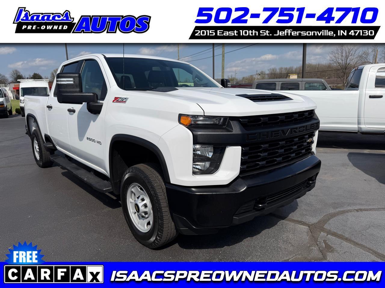 2022 Chevrolet Silverado 2500HD 4WD Crew Cab 159" Work Truck