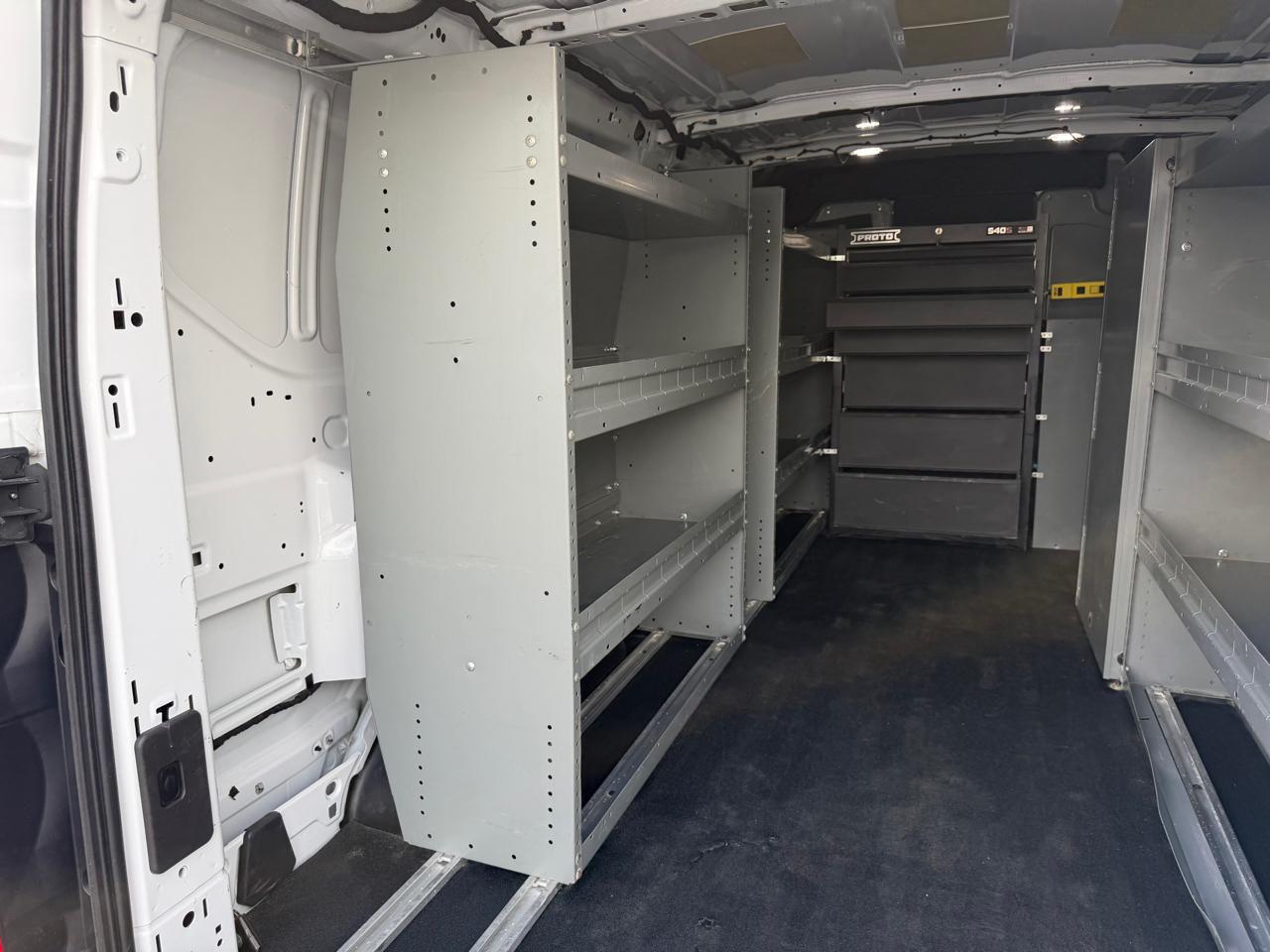 Ford Transit Van T-350 148" Low Rf 9500 GVWR Sliding RH Dr 2018