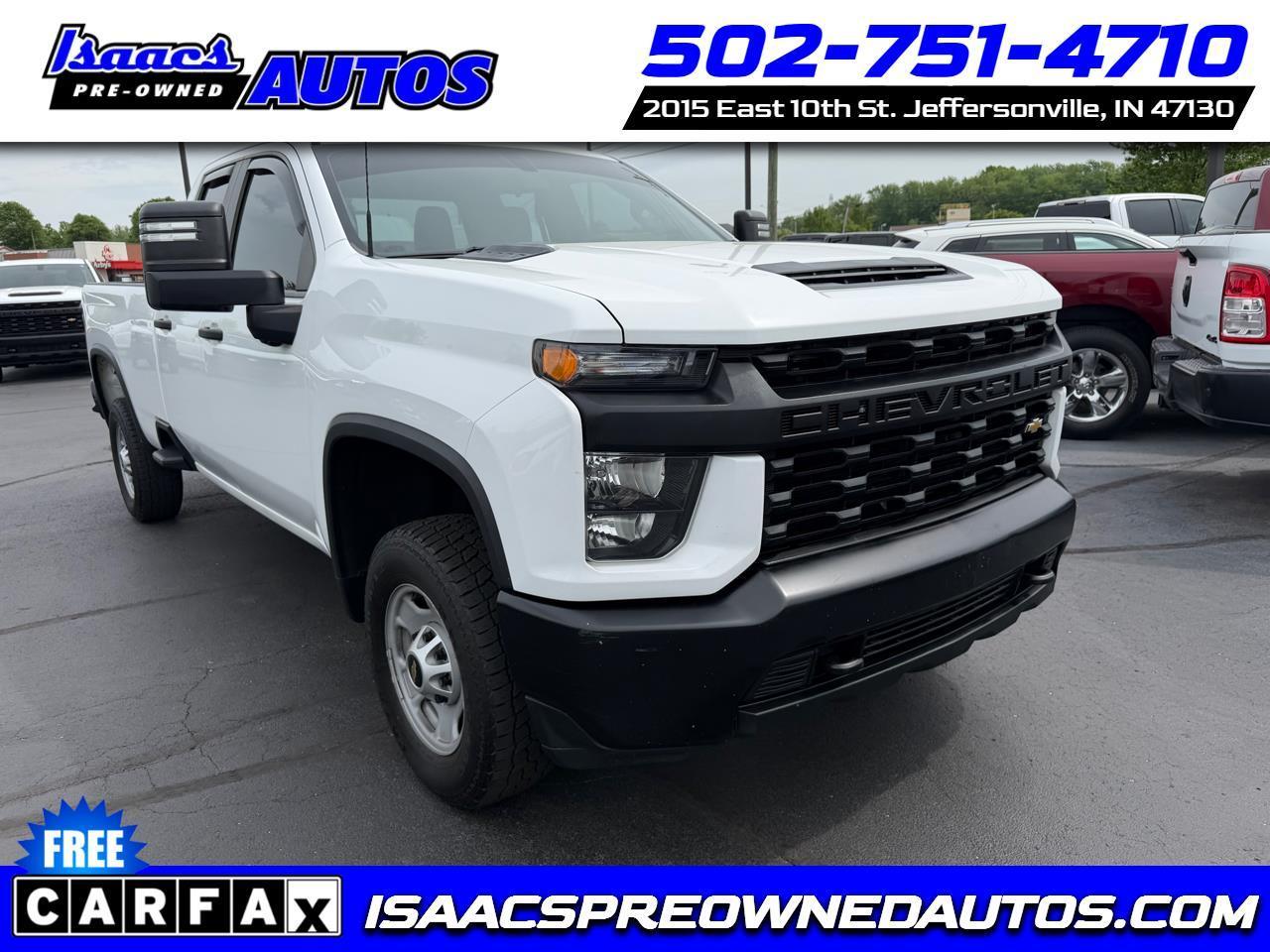 2020 Chevrolet Silverado 2500HD 4WD Double Cab 162" Work Truck