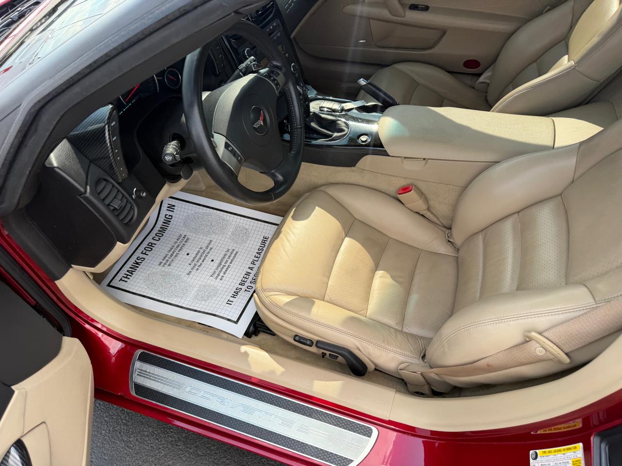 Chevrolet Corvette 2dr Cpe w/3LT 2009