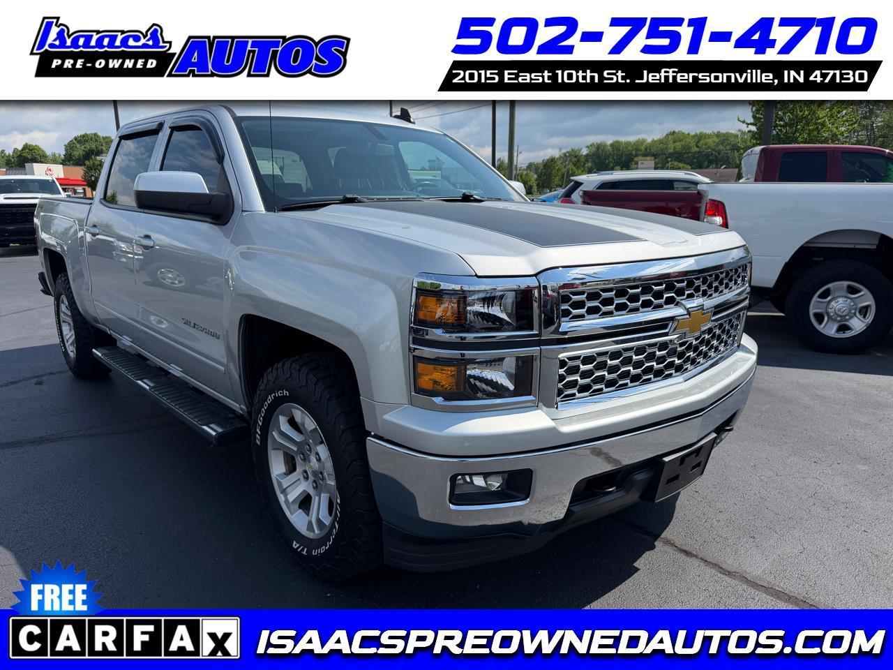 2015 Chevrolet Silverado 1500 4WD Crew Cab 143.5" LT w/1LT