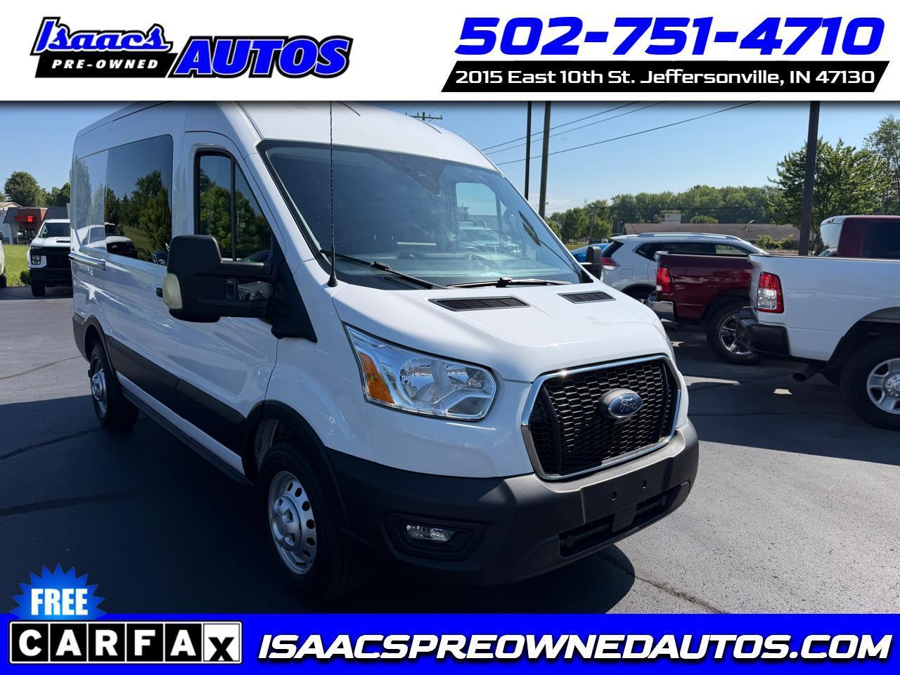 2022 Ford Transit Cargo Van T-250 130" Med Rf 9070 GVWR AWD