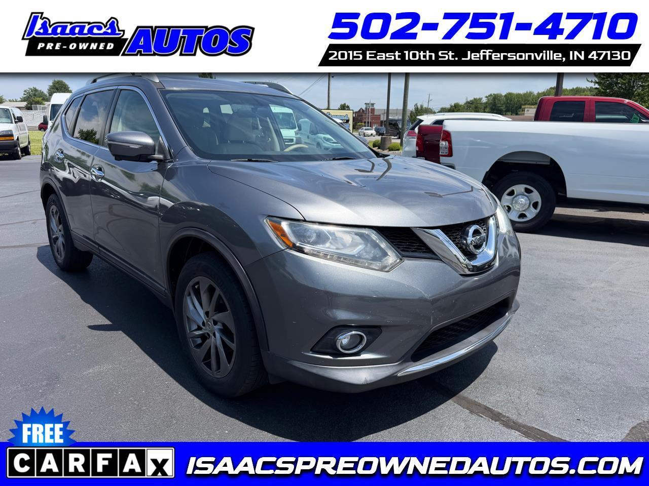 2015 Nissan Rogue FWD 4dr SL