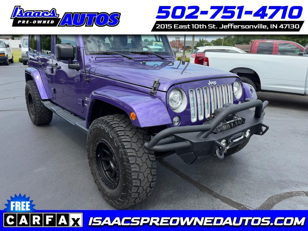 2017 Jeep Wrangler Unlimited Sahara 4x4