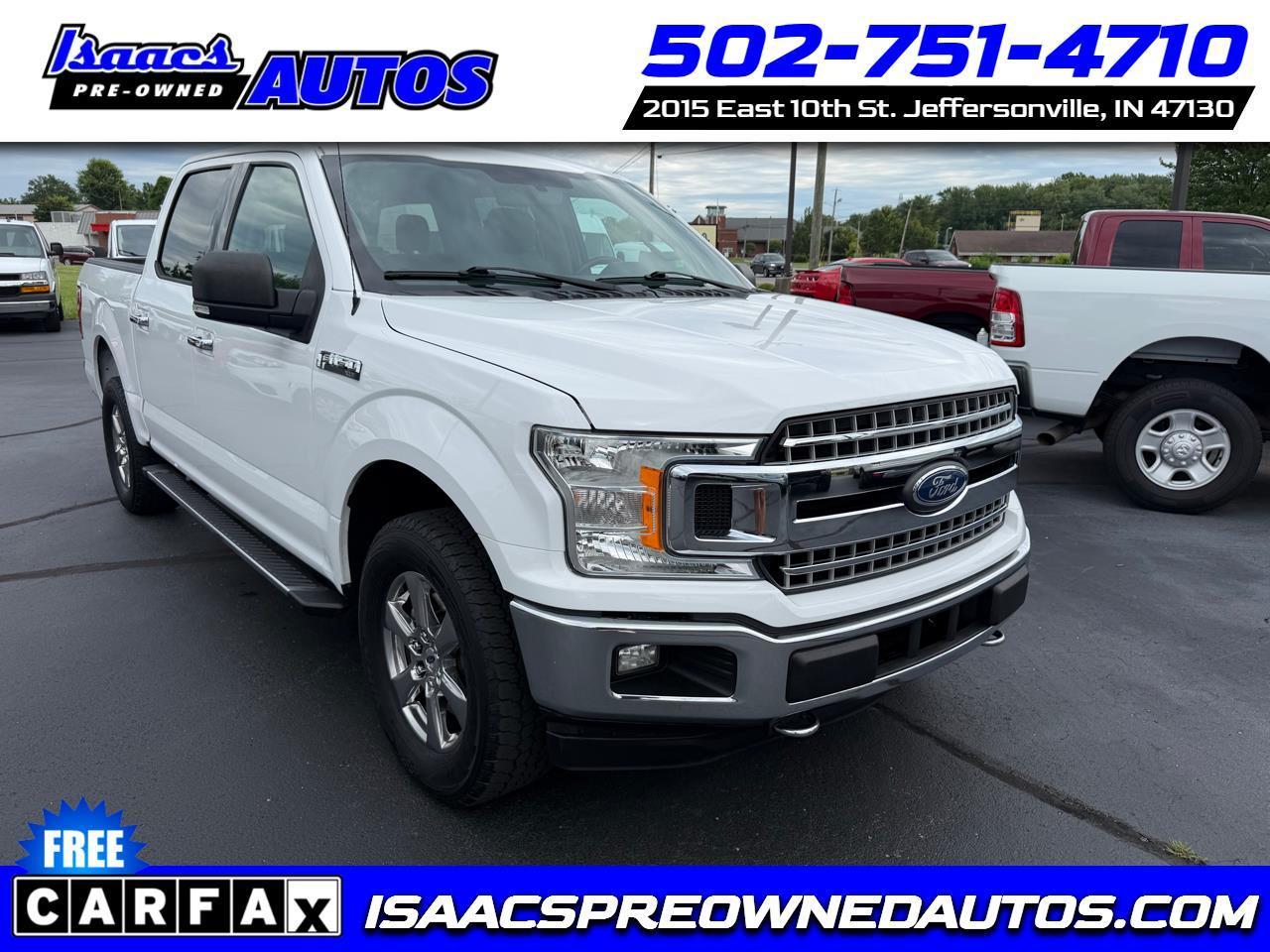 2018 Ford F-150 XLT 4WD SuperCrew 5.5' Box
