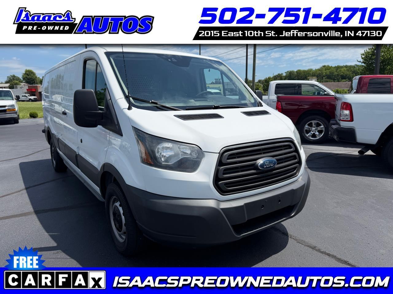 2017 Ford Transit Van T-250 148" Low Rf 9000 GVWR Swing-Out RH Dr