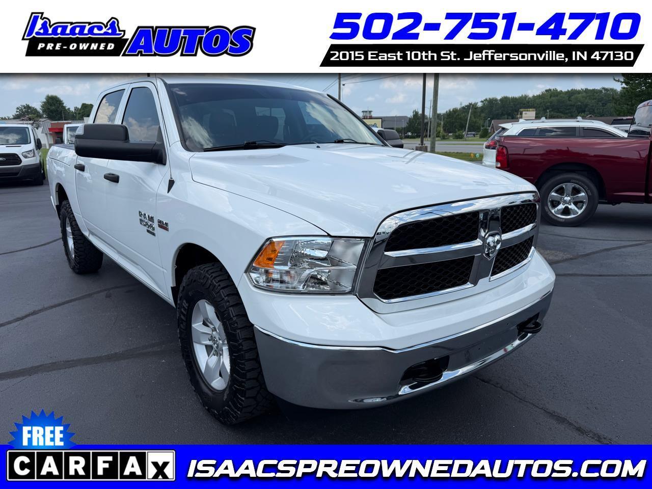 2022 RAM 1500 Classic Tradesman 4x4 Crew Cab 5'7" Box