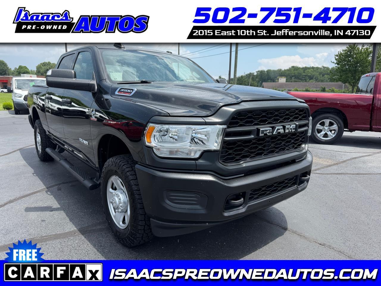 2022 RAM 3500 Tradesman 4x4 Crew Cab 6'4" Box
