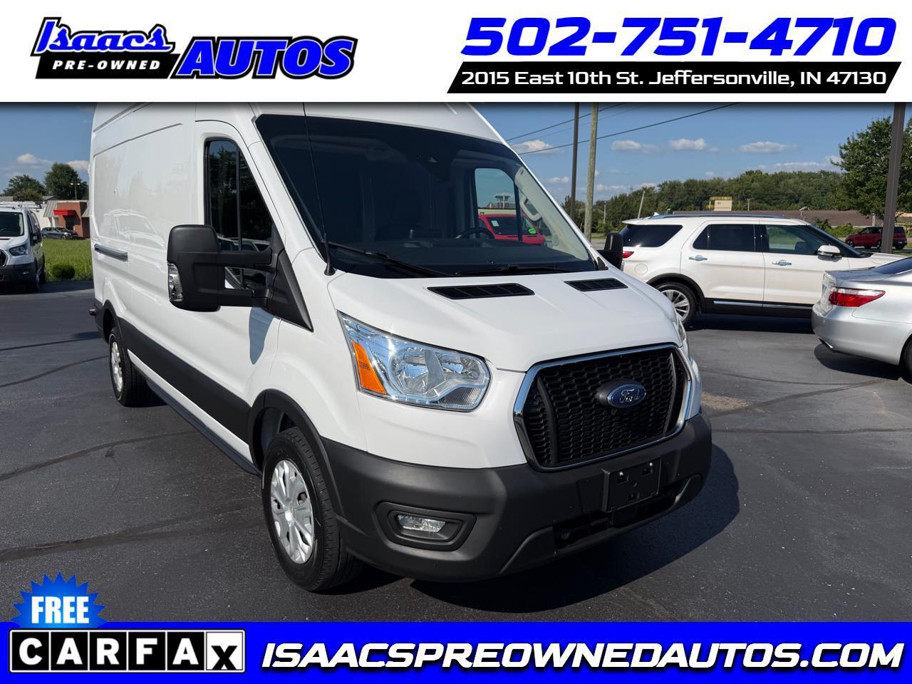 2021 Ford Transit Cargo Van T-250 148" Hi Rf 9070 GVWR RWD