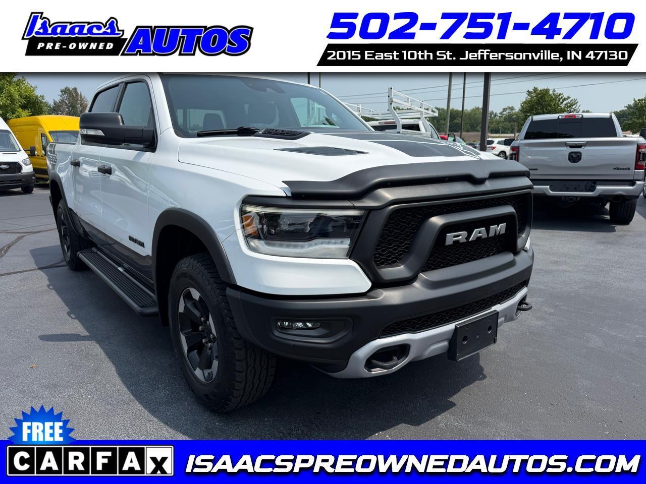 2021 RAM 1500 Rebel 4x4 Crew Cab 5'7" Box
