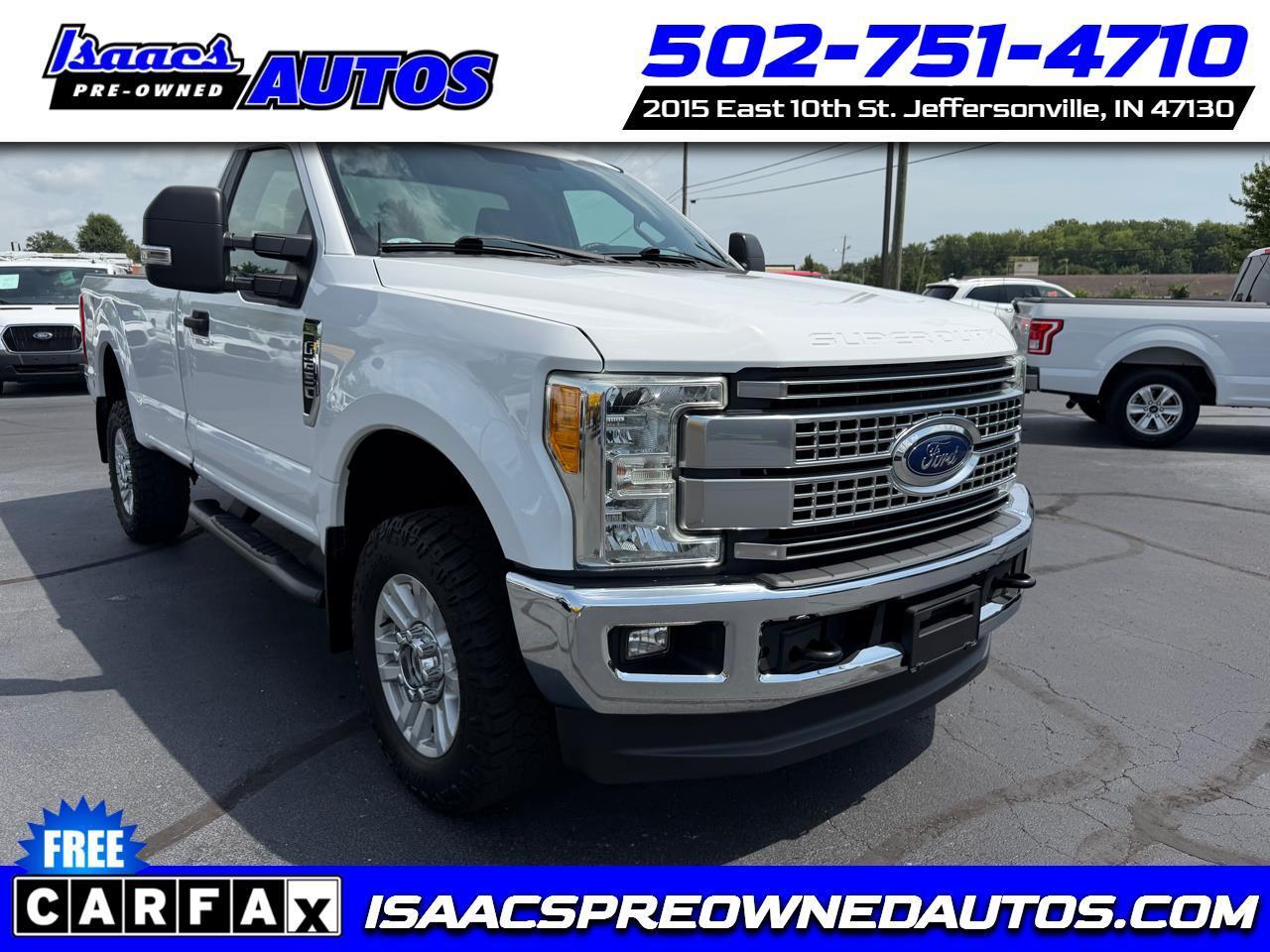 2017 Ford Super Duty F-250 SRW XLT 4WD Reg Cab 8' Box