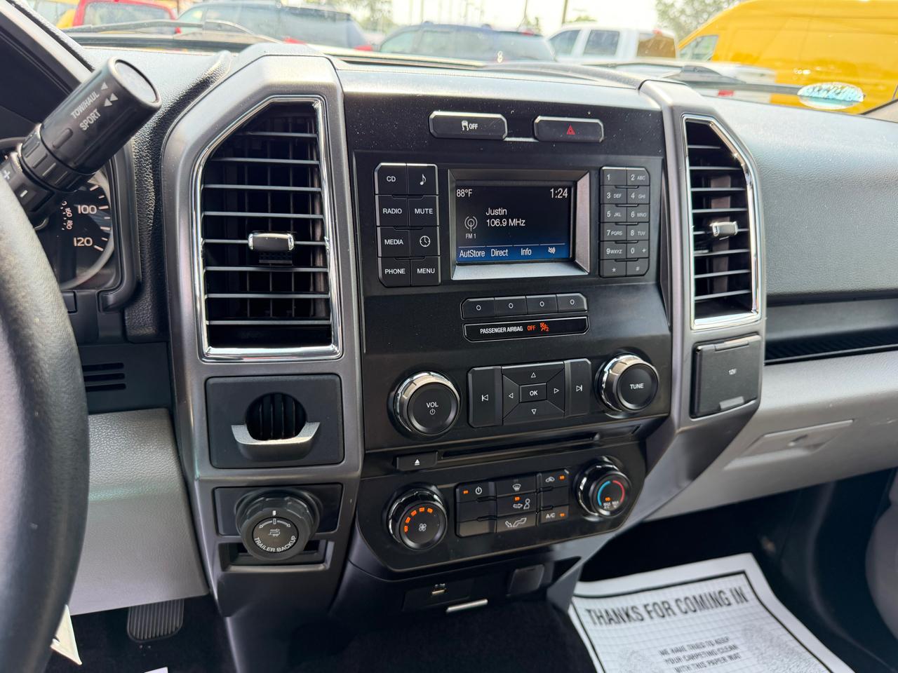 Ford F-150 2WD SuperCab 145" XL 2016