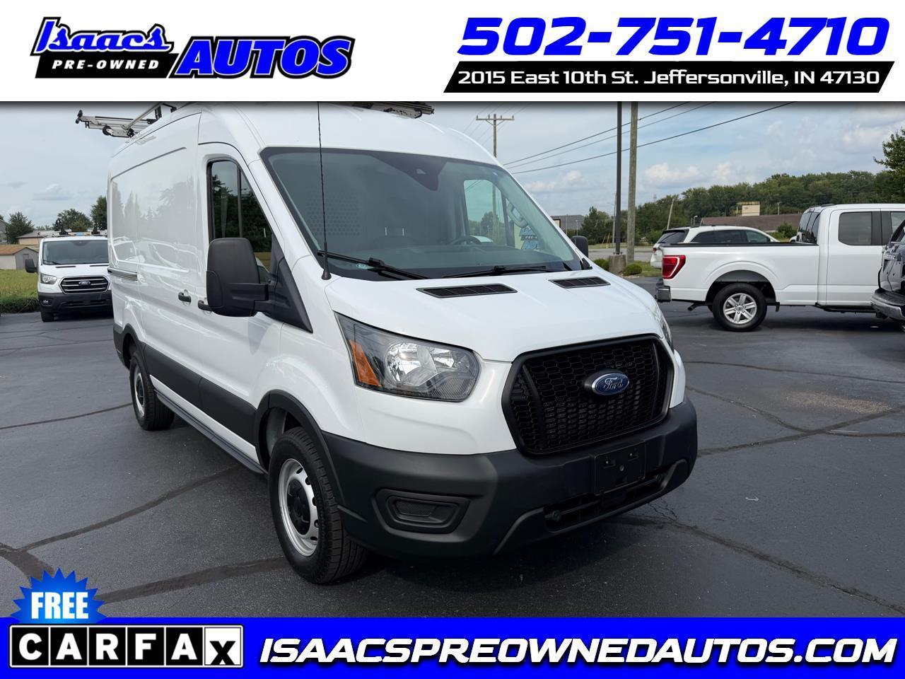 2021 Ford Transit Cargo Van T-250 130" Med Rf 9070 GVWR RWD