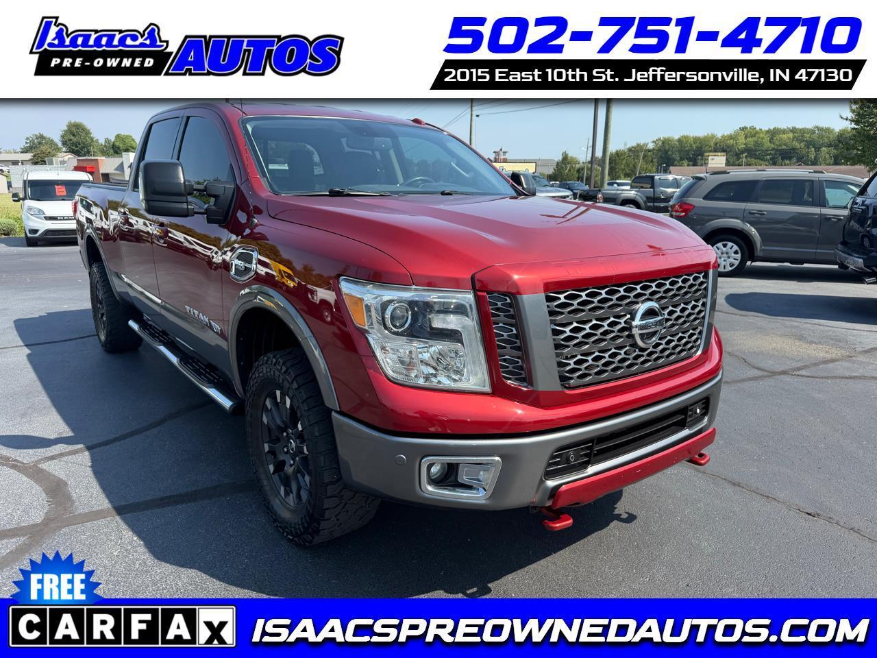 2017 Nissan Titan XD 4x4 Gas Crew Cab PRO-4X