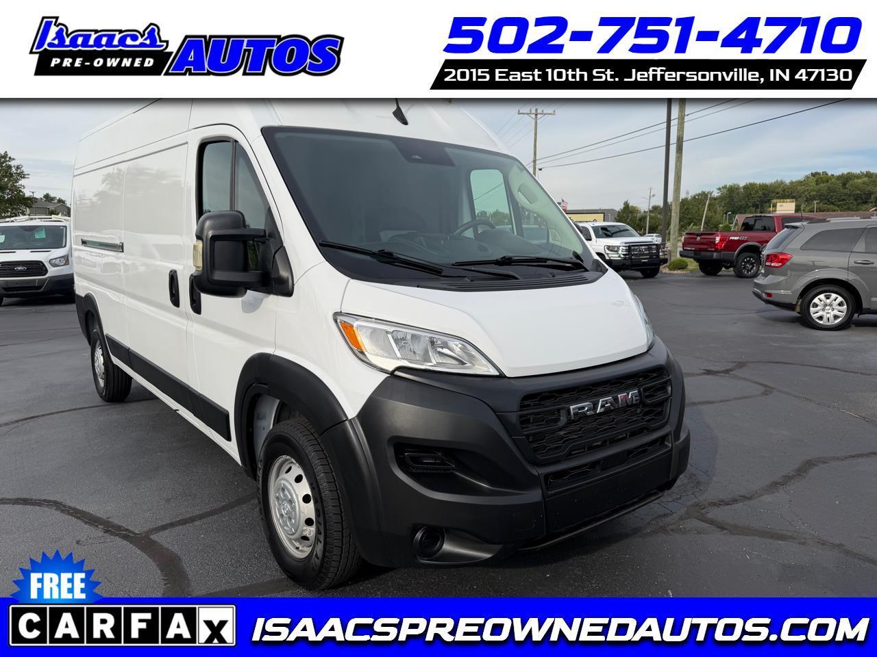 2023 RAM ProMaster Cargo Van 2500 High Roof 159" WB