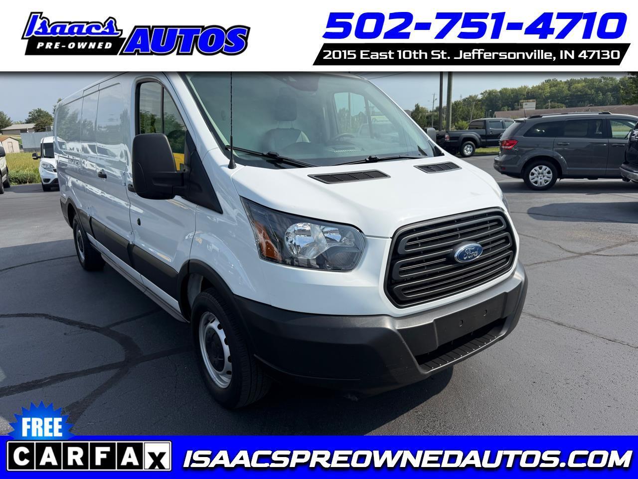 2019 Ford Transit Van T-150 148" Low Rf 8600 GVWR Swing-Out RH Dr