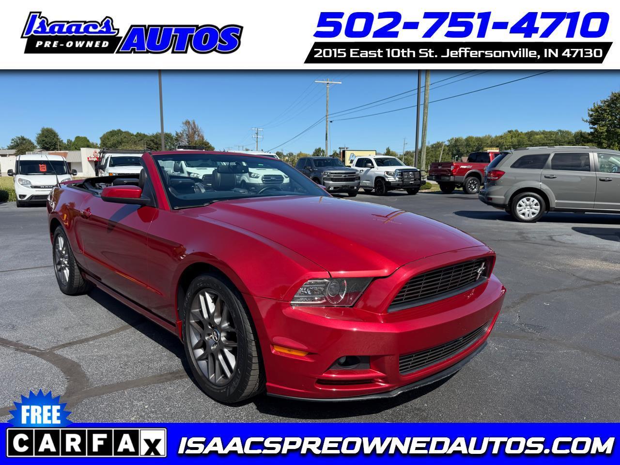 2013 Ford Mustang 2dr Conv Premium