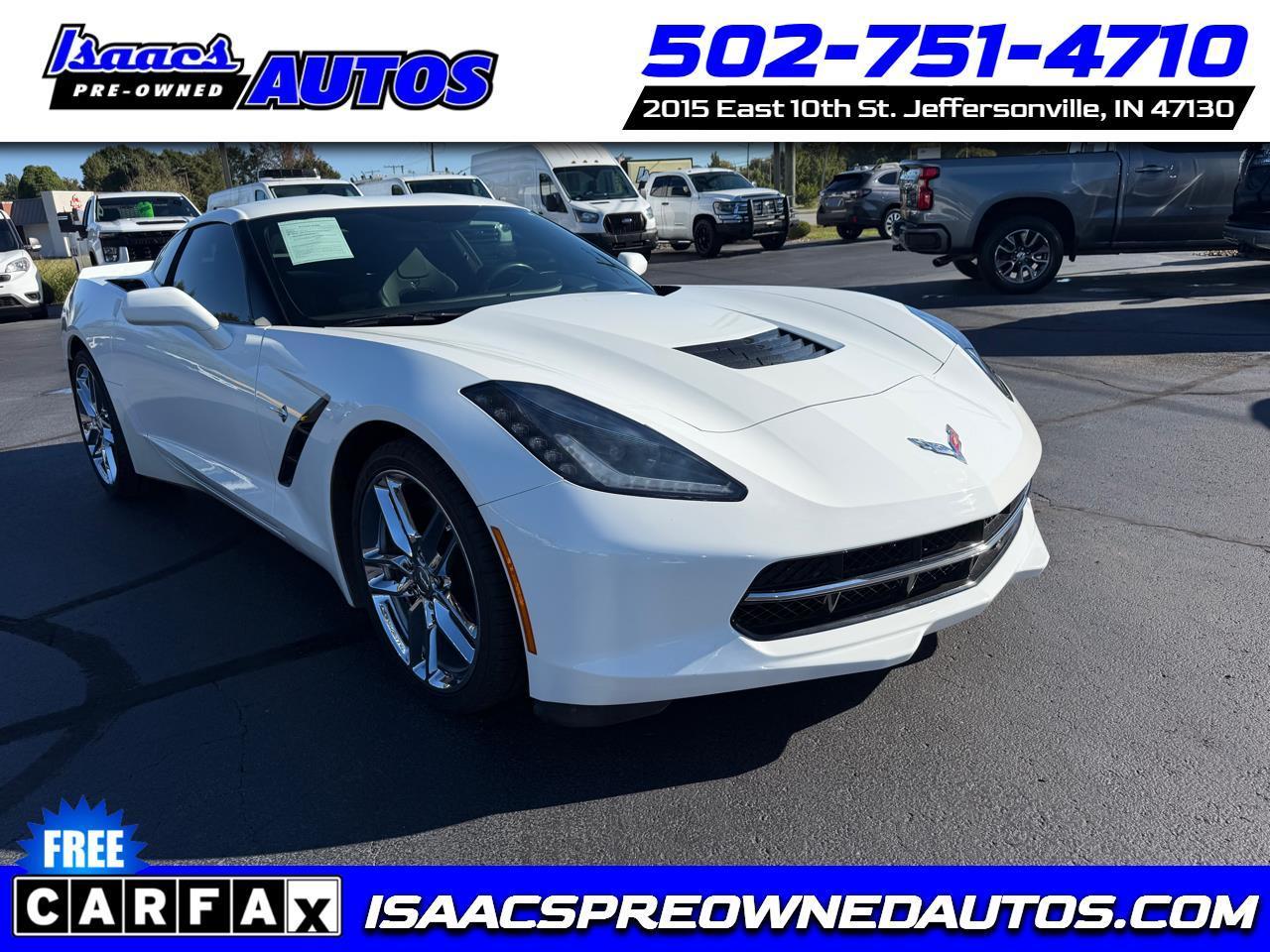 2015 Chevrolet Corvette 2dr Stingray Z51 Cpe w/3LT